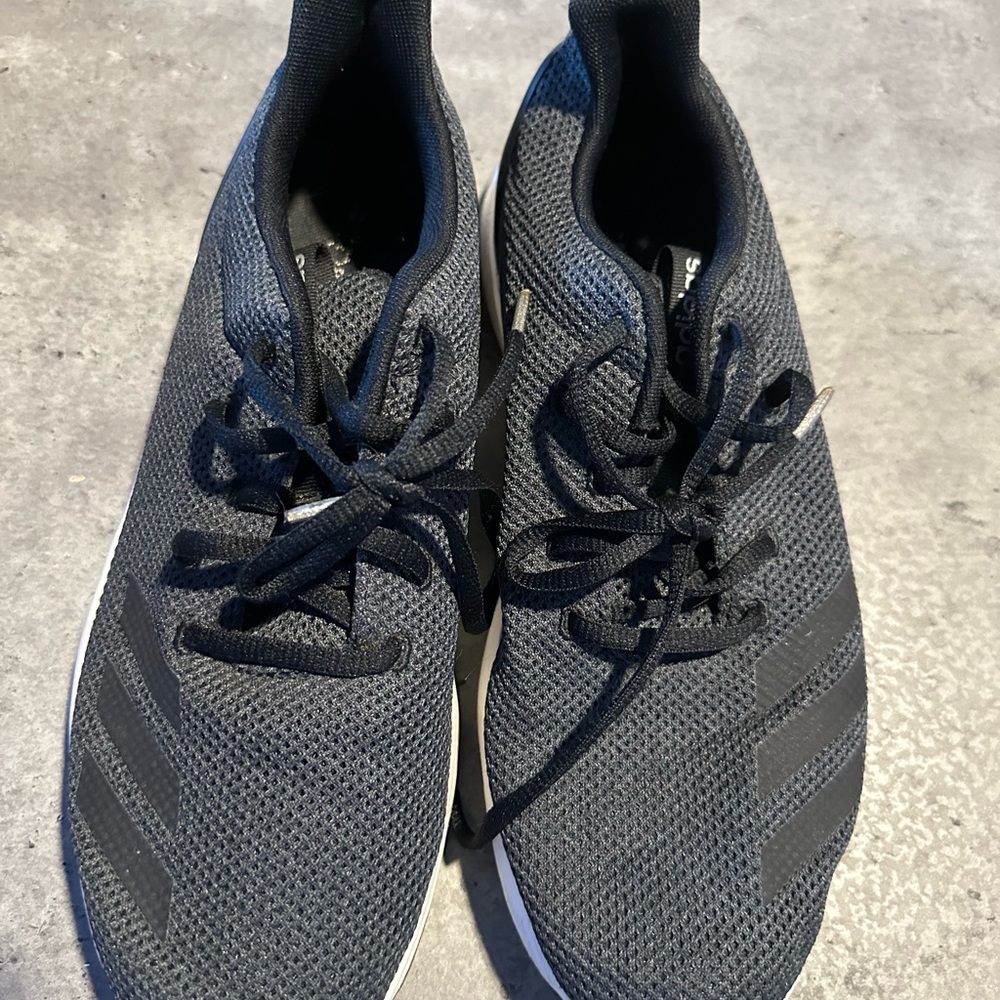 Adidas Women’s Black Mesh Sneakers